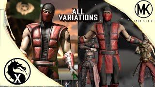 Mortal Kombat X vs MK Mobile - ERMAC All move sets, & X Ray comparison