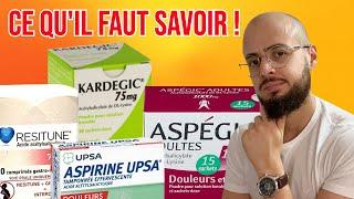 L'Aspirine (Kardégic, Aspégic, Résitune) : faut-il en prendre tout le temps ?