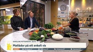 Dietisten: Smarta matlådor – spara tid och pengar med storkok | Nyhetsmorgon | TV4 & TV4 Play