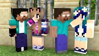 XDJames Herobrine vs XDSchool Herobrine - Funny Minecraft Animation