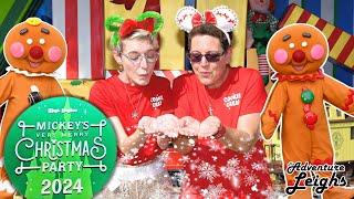 Mickey's Very Merry Christmas Party 2024 | Fun with Friends, Characters, Parade, Fireworks, & Food!