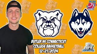 UConn vs Butler 12/21/24 Free College Basketball Picks and Predictions  | NCAAB Pick