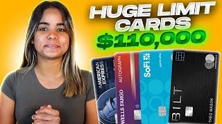 Top 4 Best Credit Cards In 2023 | HUGE Credit Limit Credit Cards