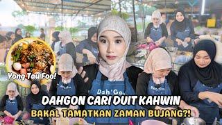 DAHGON BERHENTI YOUTUBE BUKA KEDAI!! KERJA GILA SEHARIAN BERNIAGA DI BAZAAR DEMI KAHWIN!!