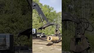 High End Camera Goes Through a Log Debarker