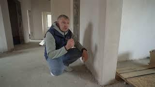 Штукатурка степ или Стяжка на пол - Что делать раньше?