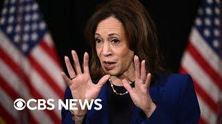 Harris on Trump comments about protecting women