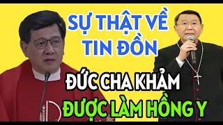 SỰ THẬT VỀ TIN ĐỒN ĐỨC CHA KHẢM SẮP ĐƯỢC BẦU CHỌN LÀM HỒNG Y . LM VŨ THẾ TOÀN THUYẾT GIẢNG