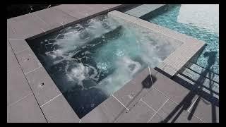 PJ POOLS AND SPAS HUGHESDALE JOB