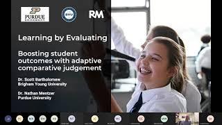 SLF online 2021 RM Education   Learning by evaluating – boosting student attainment using adaptive