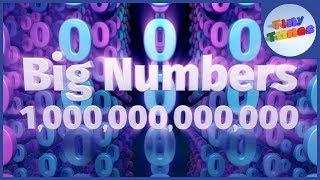 Big Numbers Song To One Trillion | Tiny Tunes