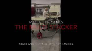 Basket stacker for Hatchery baskets - Mach-C Solutions Multi stacker