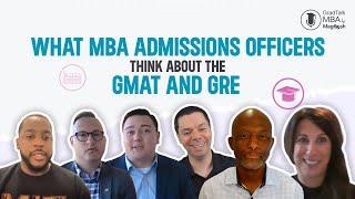 What do MBA admissions officers think about the GMAT and test scores in 2023?