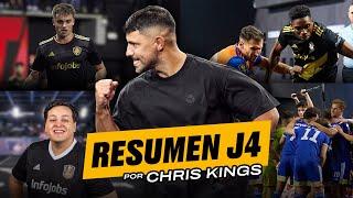 RESUMEN de TODA la JORNADA 4 de la Kings League InfoJobs por Chris Kings