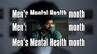 Men's (Bois) Mental Health Month - Tamil