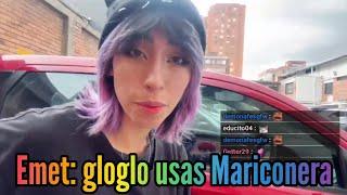 Gloglo imitando la voz de Emetsuki