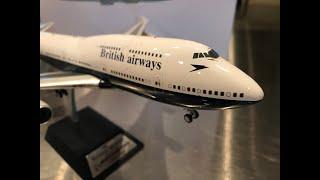 Heritage livery - Negus - IF200 Boeing 747-400, British Airways, Unboxing and Review