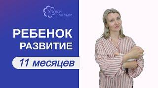 Развитие ребенка в 11 месяцев