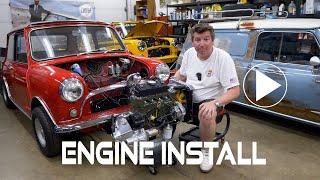 Watch Us Install a Mini Cooper S Engine In Under a Minute!