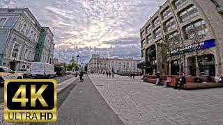 Street Walk 4K | Bolshaya Nikitskaya, Moscow 