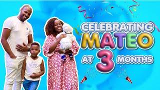 EMOTIONAL AS WE CELEBRATE BABY MATEO AT 3 MONTHS IN A SPECIAL WAY