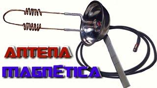  Elaborando una Poderosa Antena Magnetica TV - Con señal HD - TDT - ISTB