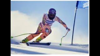 Ulrike Maier super-G gold (WCS Saalbach 1991)