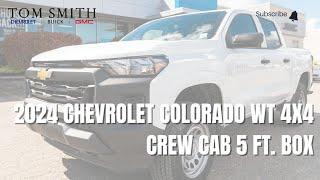 2024 Chevrolet Colorado WT 4x4 Crew Cab 5 ft. box