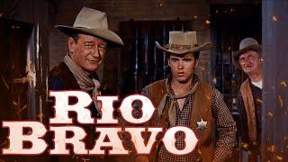 Rio Bravo (1959) Movie || John Wayne, Dean Martin, Ricky Nelson, Angie Dickinson || Review & Facts