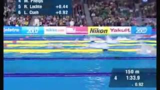 200m IM Final - World Championship Melbourne 2007 (Michael Phelps WR)