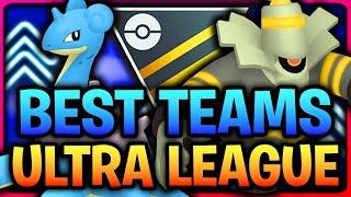 The BEST 10 Ultra League Teams with *BUFFED* POKEMON in Pokemon GO | GO BATTLE LEAGUE