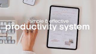 ️ My Simple & Effective Productivity System