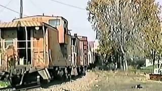 SOO Line w/D&RGW and SP cabooses chase thru Illinois Part Two- October, 1989