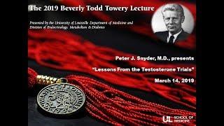 UofL Dept. of Medicine Grand Rounds: Dr. Peter Snyder (Beverly Todd Towery Lecture)