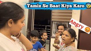 Ab Tamiz Se Baat Kiya Karegi  Mummy li Class  II Jims Kash Vlogs #vlog