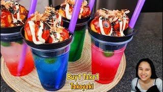 Buy1 Take1 Takoyaki for ₱120.00 with calamansi juice! Negosyo Recipe gawin na ngayon!