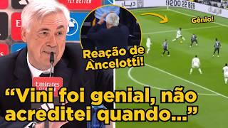 GÊNIO! VINI JR FAZ GOLAÇO DRIBLANDO TIME TODO E DEIXA ANCELOTTI EM CHOQUE!