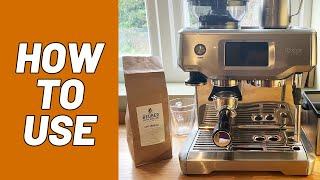 How to Use The Sage Barista Touch Coffee Machine & 3 Top Tips