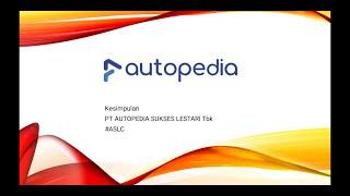 IPO PT AUTOPEDIA SUKSES LESTARI Tbk | ASLC - Dana IPO nya sih ada yg buat lunasin utang, tapii..!!