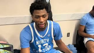 UNC Jalen Washington Post-NC State Interview | Inside Carolina