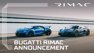 Bugatti Rimac Announcement