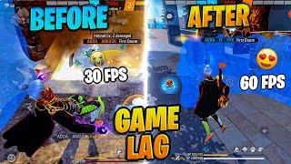 Fix Lag Problem In Free Fire | Fix Lag In 2gb 3gb 4gb Mobile | 100% Working Tricks- Play Smoothly 