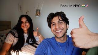 Mumbai to NYC Vlog 