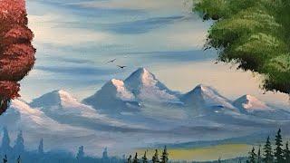 Richard Krejci  is live! Creating a cool landscape on the fly #liveartist #realart #livestreamartist