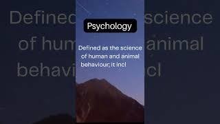 Learn Psychology #shorts #psychology #psychological