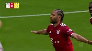 WHAT A VOLLEY  Serge Gnabry scores first! Bayern up 1-0 vs. Dortmund | ESPN FC