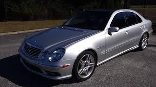 Mercedes E55 AMG short review and test drive   for sale