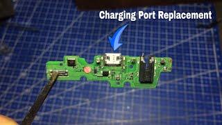 Charging Port Replacement using Soldering Iron only | Javier's DIY