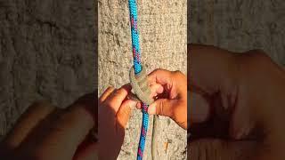 How to Tie The VT (Valdotain Tresse) Friction Hitch, Easy under a minute