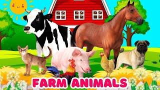 "Farm Animals Song for Toddlers | Fun Educational Video"